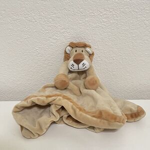 Teddykompaniet Diinglisar Wild Lion Security Blanket Lovey Lovie Plush Baby Toy